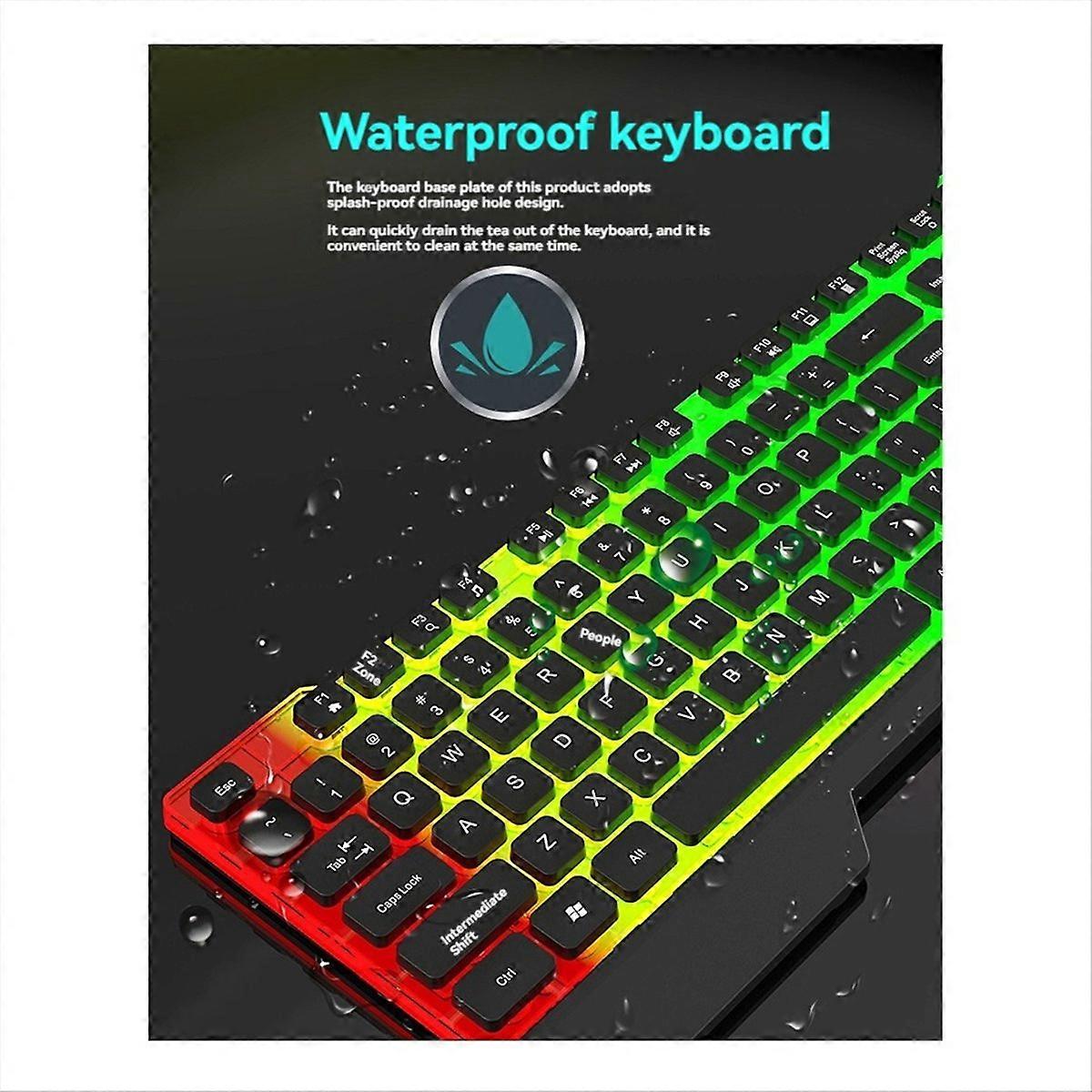  Gaming Keyboard Kit for Pc Gamer Laptop