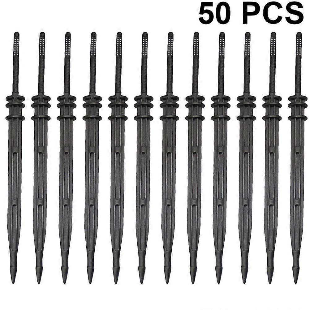 Automatic Drip Stake Indoor Plants Irrigation for Watering 50Pcs Black