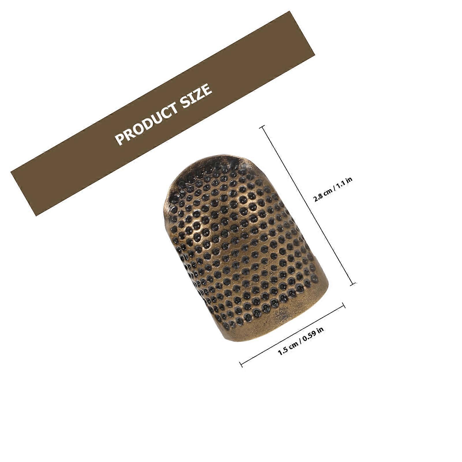 Sewing Thimbles Quilting Thimbles for Finger Safety 2Sets Embroidery Tools