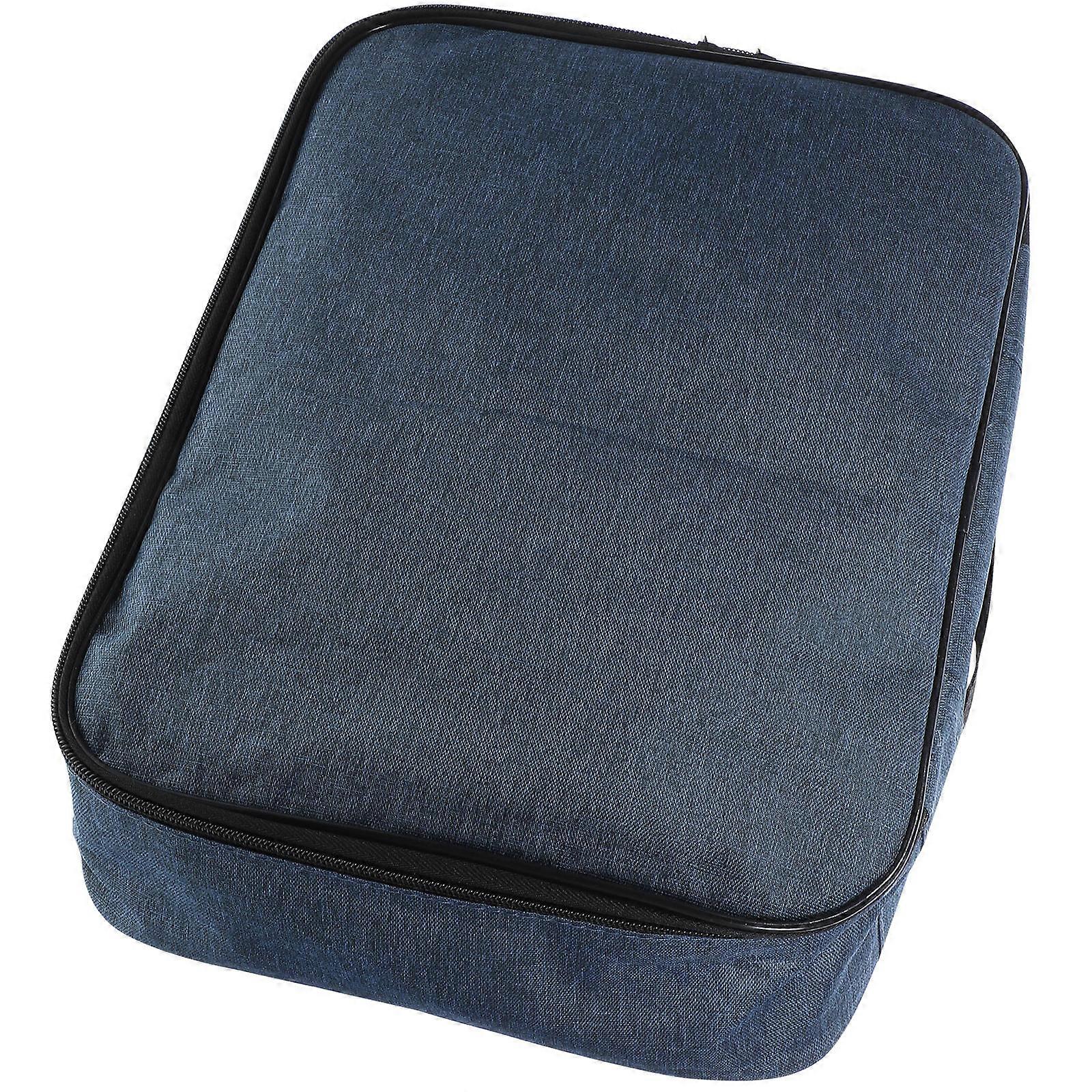 Multi Layer Document Lock Case Bag for 3Pcs Travel Id Storage