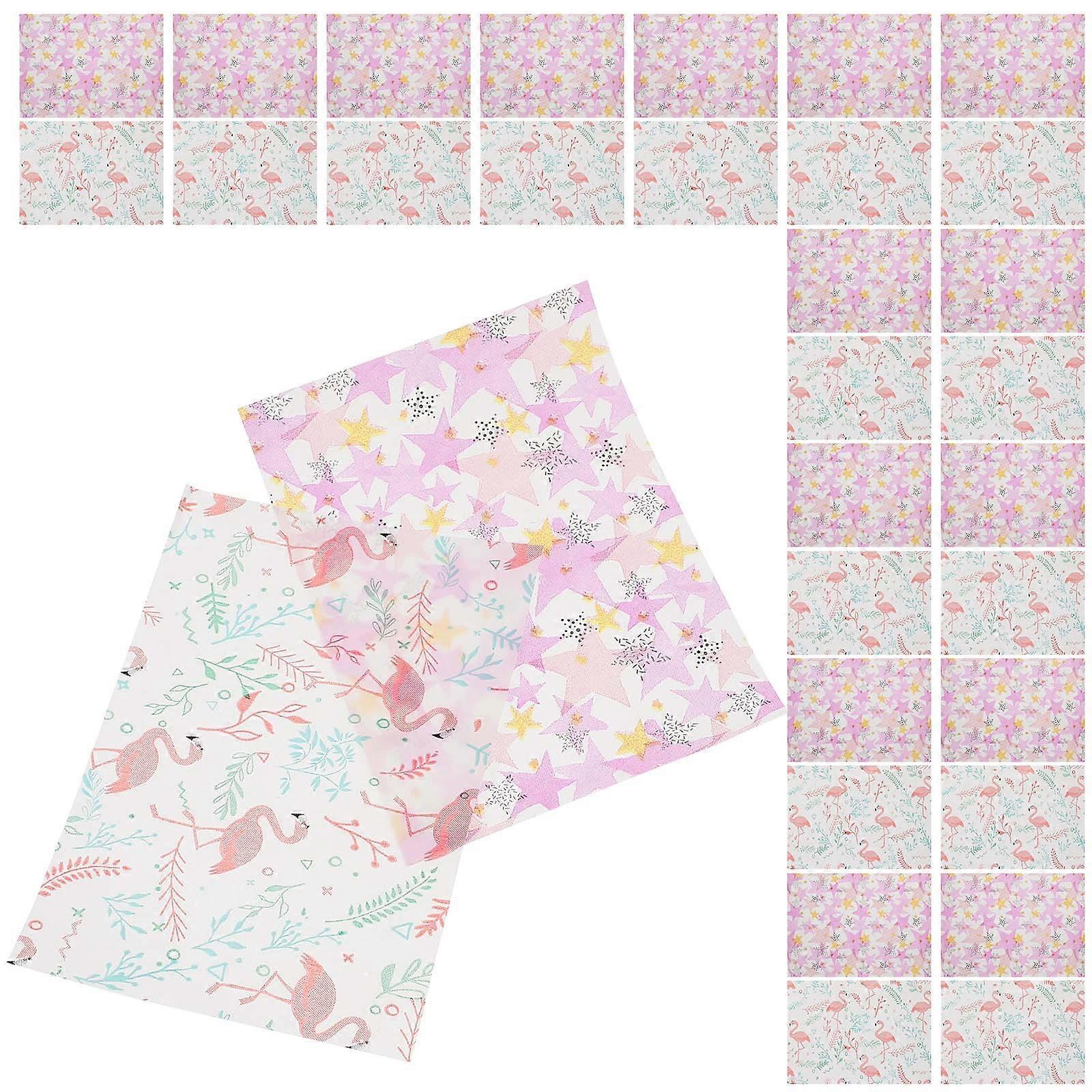 Candy Bag Food Packing Papers for Wrapping 200 Sheets Candy Paper Wrap