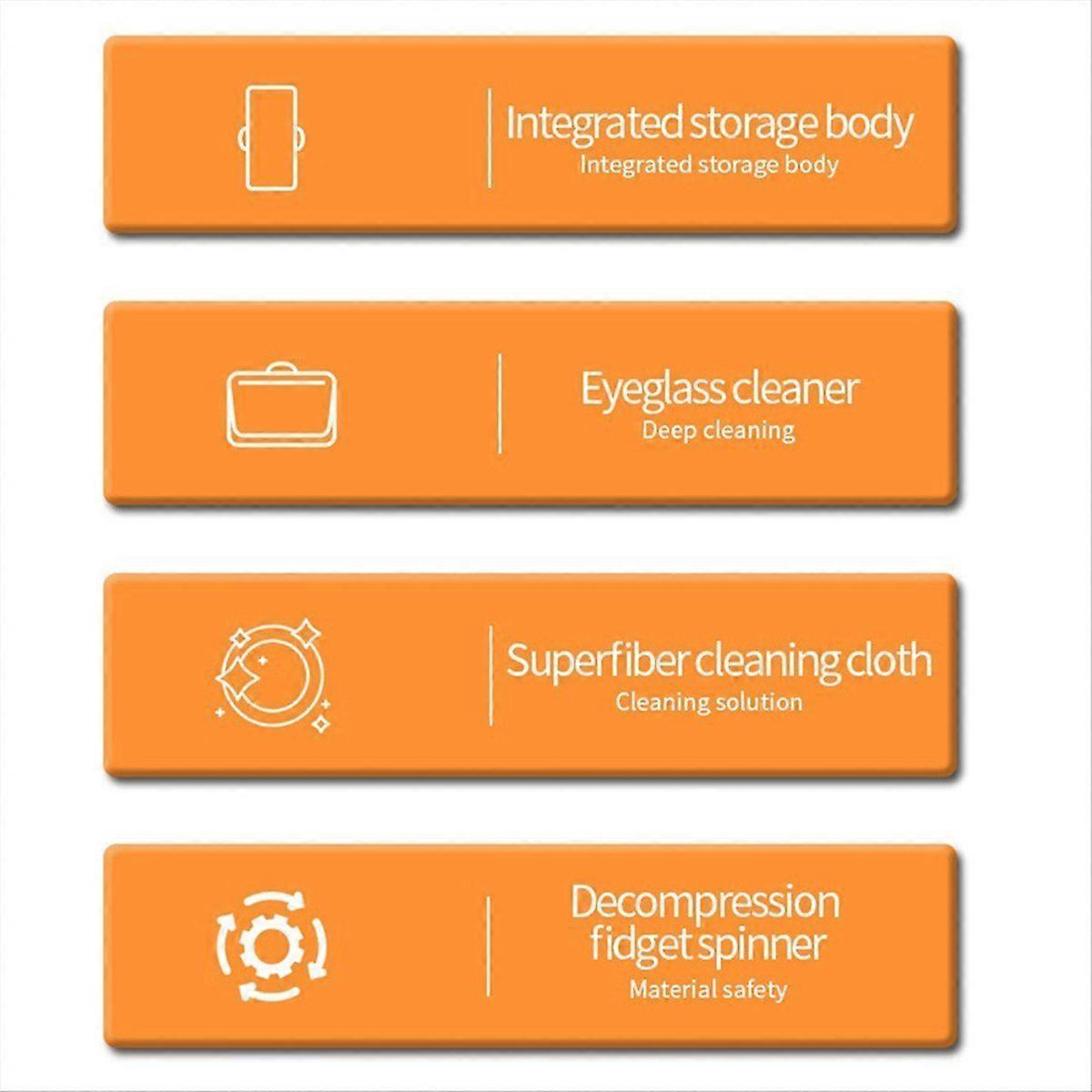 Glasses Cleaner Tool Glasses Cleaning Microfiber Screen Cleaner Tool