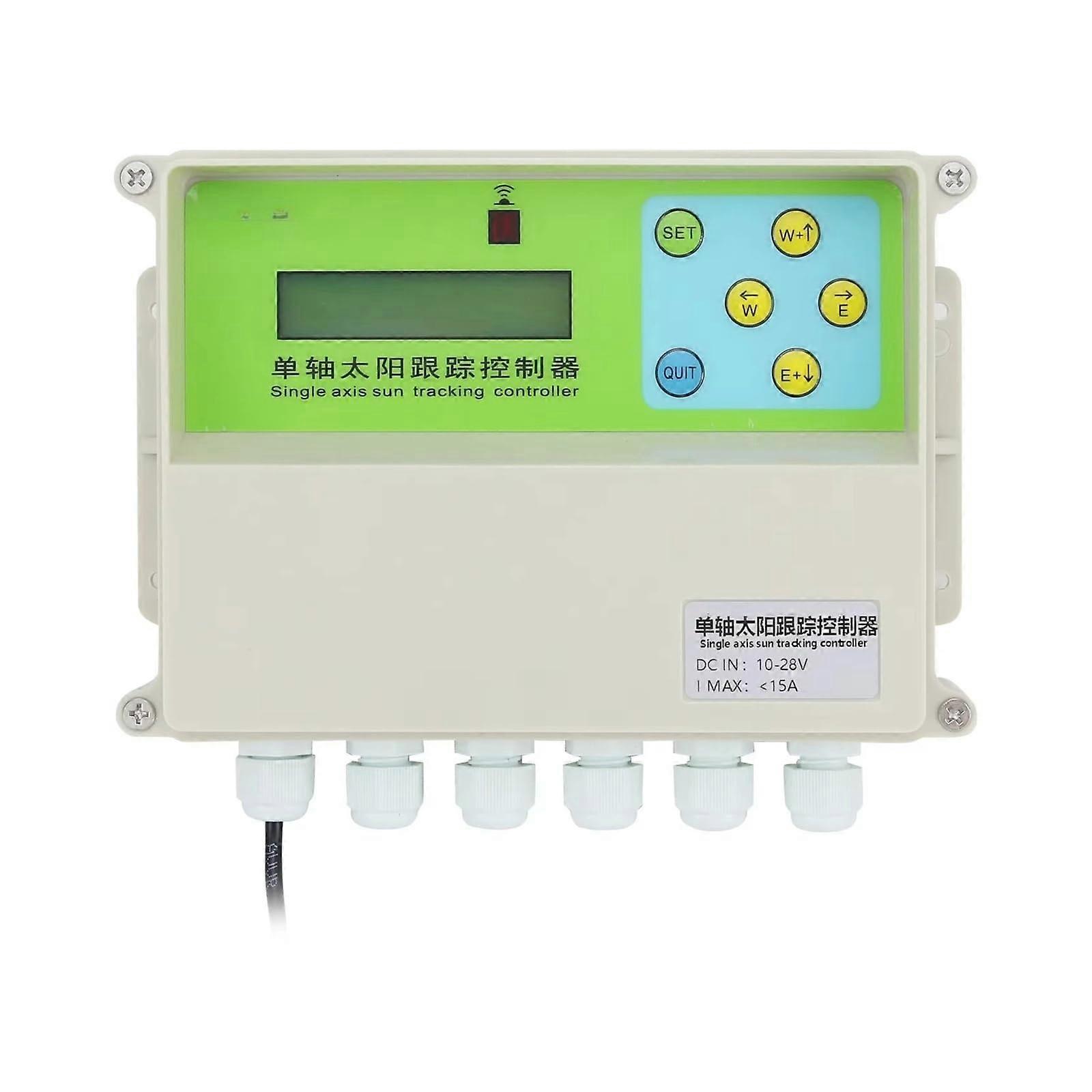 Single Axis Solar Tracker Controller 1224V for Solar Panel Tester with Proximity Limit Switch