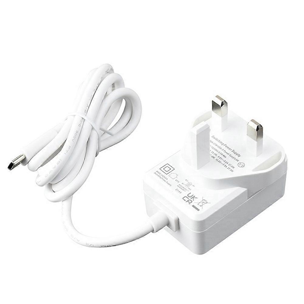 For 27W USB Type-C PD Power Supply USB-C Interface Multi-Function Power Supply with UK Plug
