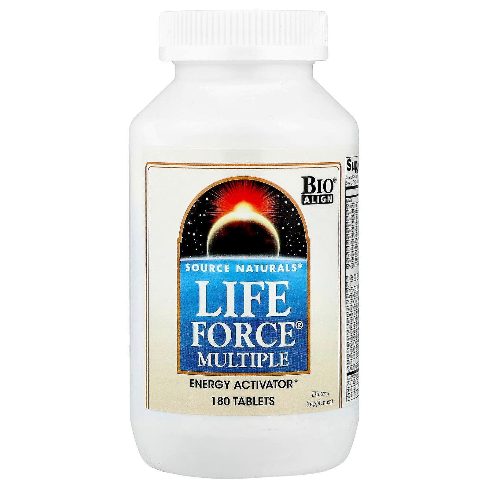 Source Naturals, Life Force Multiple, 180 Tablets