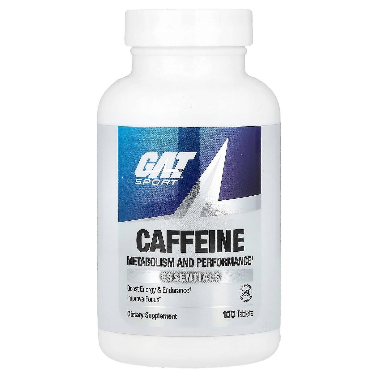 GAT, Caffeine, Metabolism and Performance, 100 Tablets