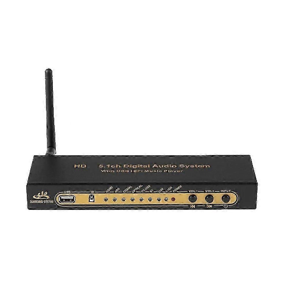 DTS AC3 5.1 Channel Audio Decoder Conversion Bluetooth -Compatible Splitter USB Computer Sound Card top