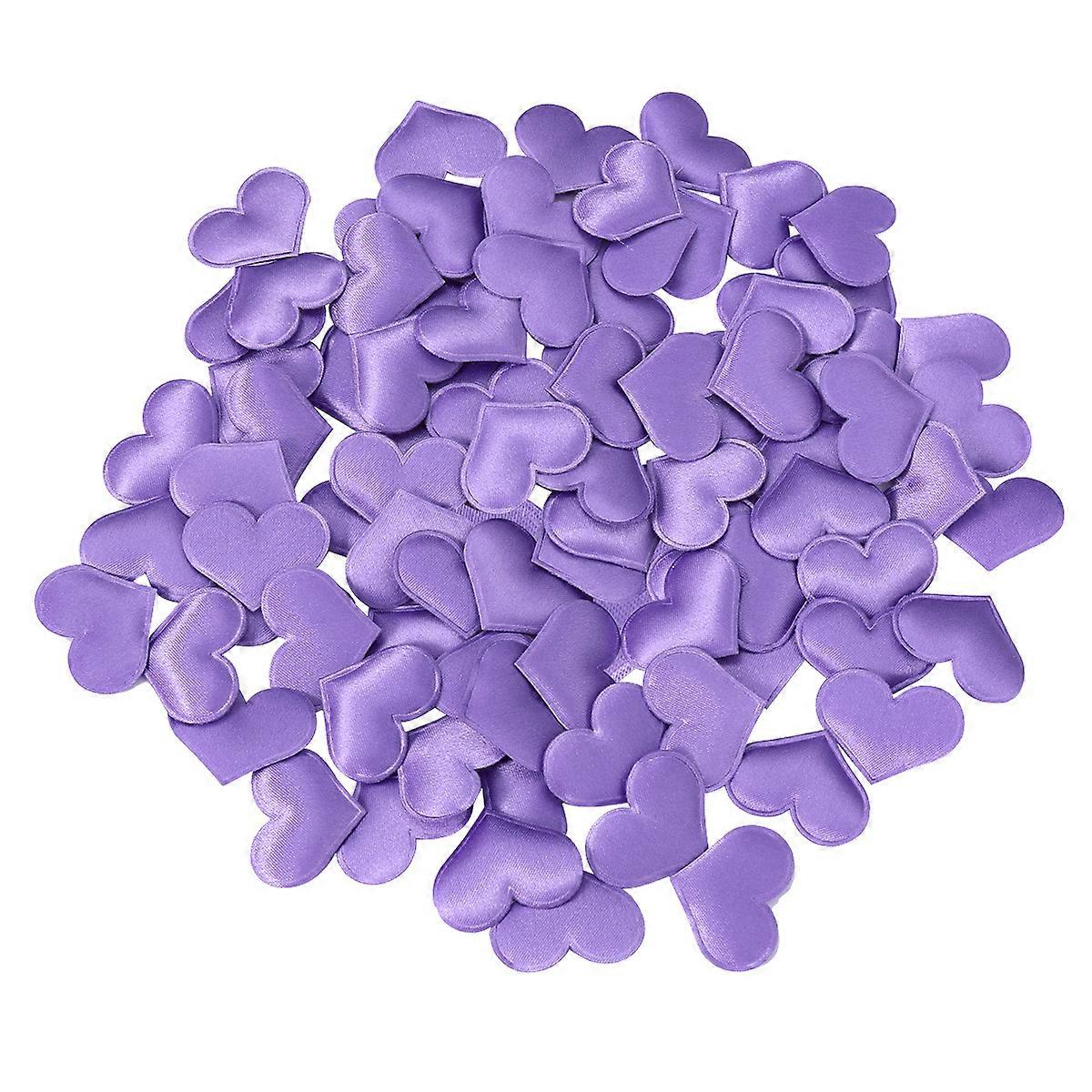 Artificial Sponge Heart Confetti for Table Decor 100Pcs
