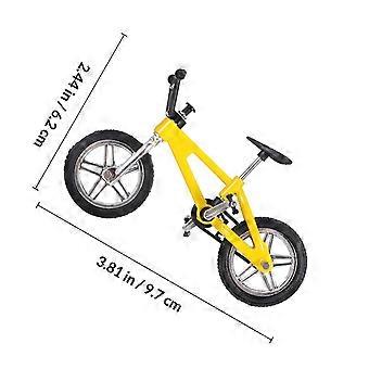 Fingercykler Cykellegetøj i legering til børn 1 sæt Gul