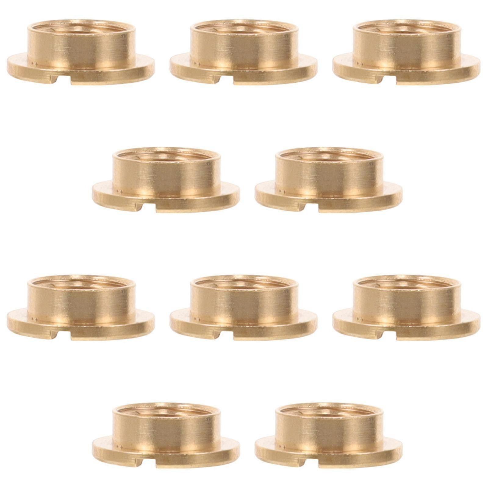 Quartz Clock Movement Nuts, Sinking Design for Smooth Performance, Hanging Clock Supplies