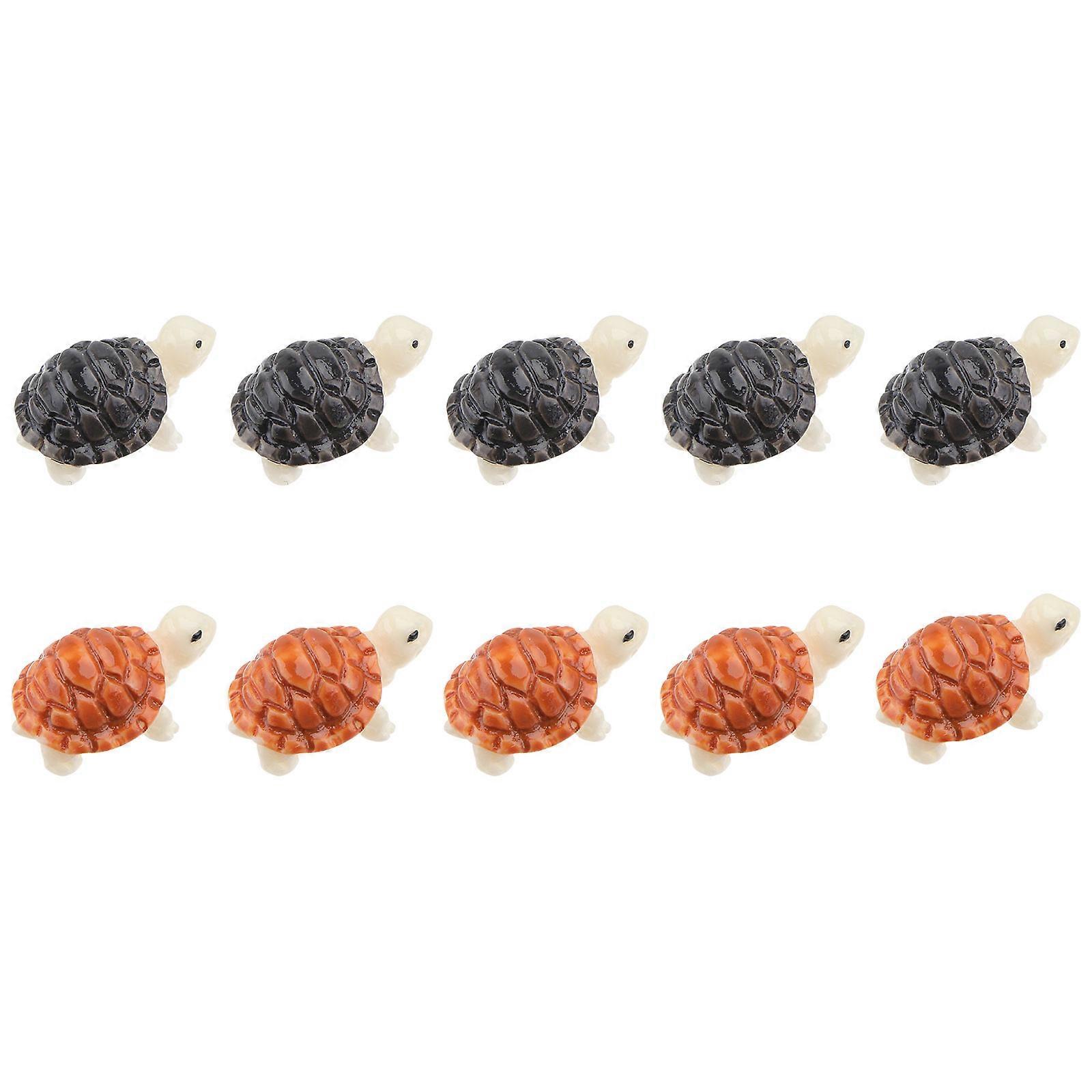 Turtle Model Decor Simulation Turtle Model with 16Pcs for Decoration