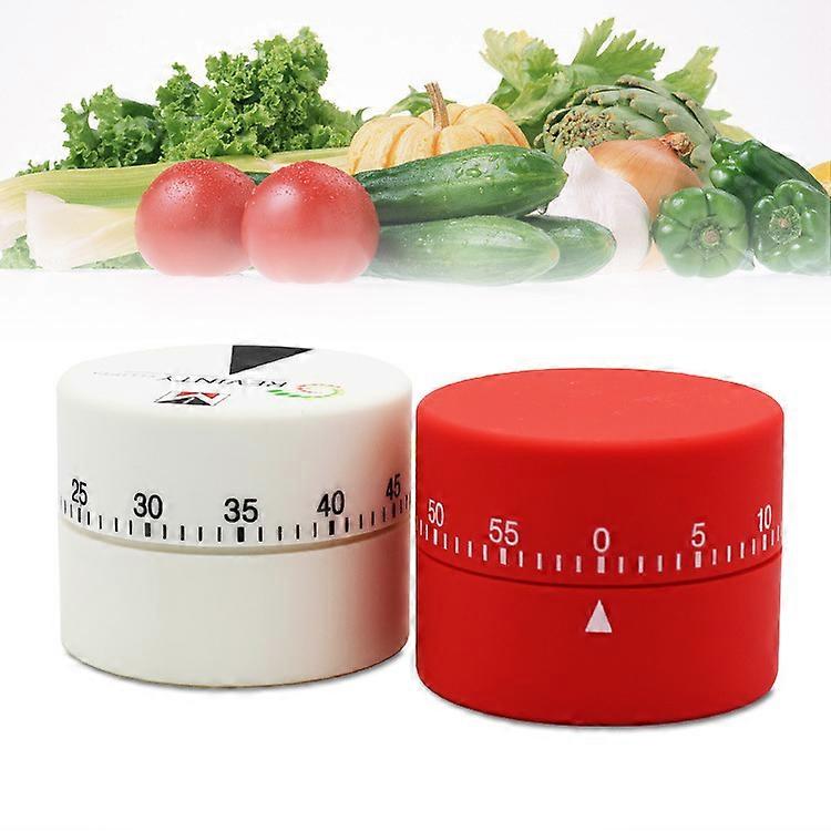 Creative round mechanical timer 60-minute countdown kitchen timer creative cooking and baking timer