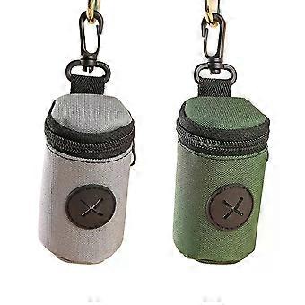 2PCS Quick-Access Dog Poo Bag Holder Dispenser, Hands-Free Dog Waste Carrier