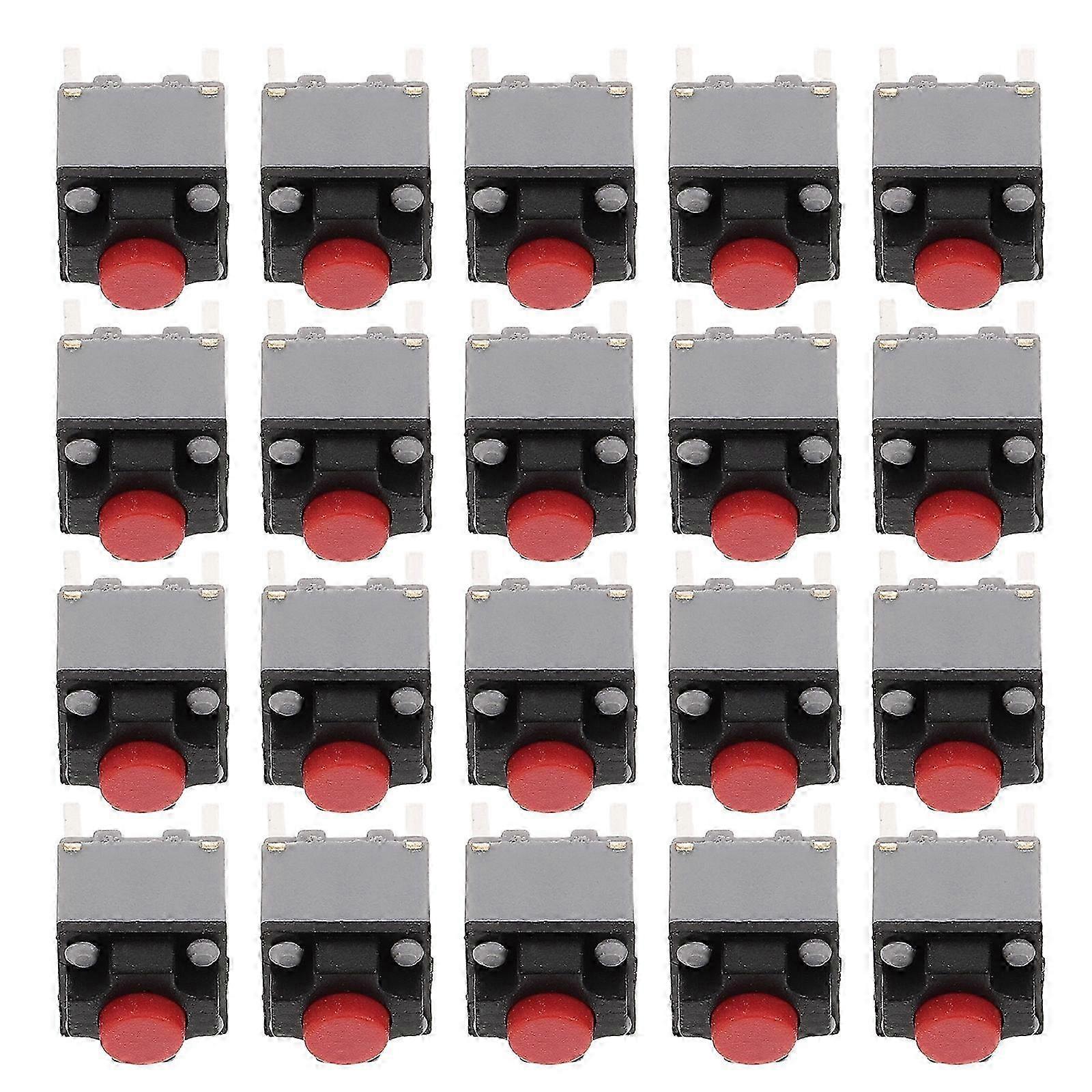 Silent Operation Mouse Switch Vertical Micro Switch 20Pcs Set