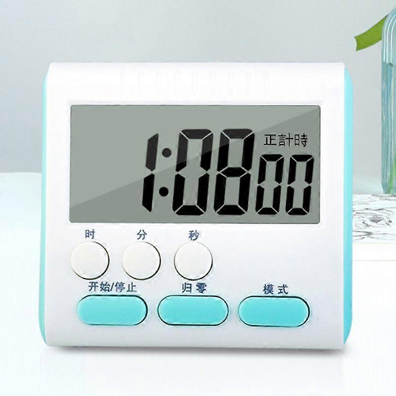 Multifunctional Student Alarm Clock, Time Management Kitchen Timer Reminder, Electronic Timer, Orange - Chinese Version bien1941