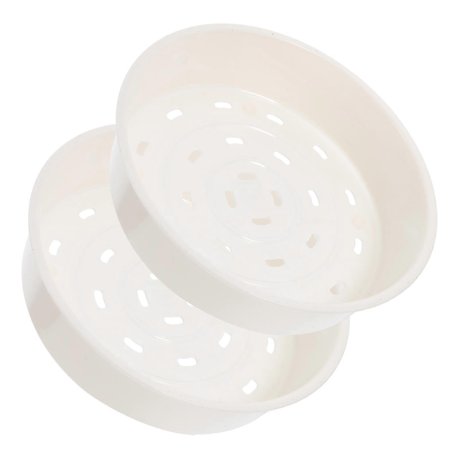 2Pcs Durable Plastic Kitchenware Steam Baskets for Hotel Use Kitchen Accessories