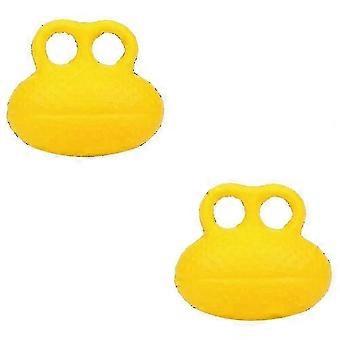 Doigt Exercice Grip Ball Adulte Rééducation Grip Exercice De Grip (2 Pcs, Jaune)-yvan
