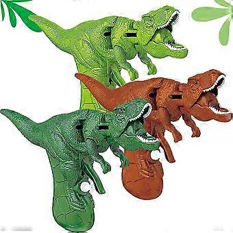Children's Dinosaur Water Gun Toy, Water Gun for Children Aged 3-5, Children's Small Water Spray Gun, Can Open and Close Mouth (Set of Three) -GSL_Spe