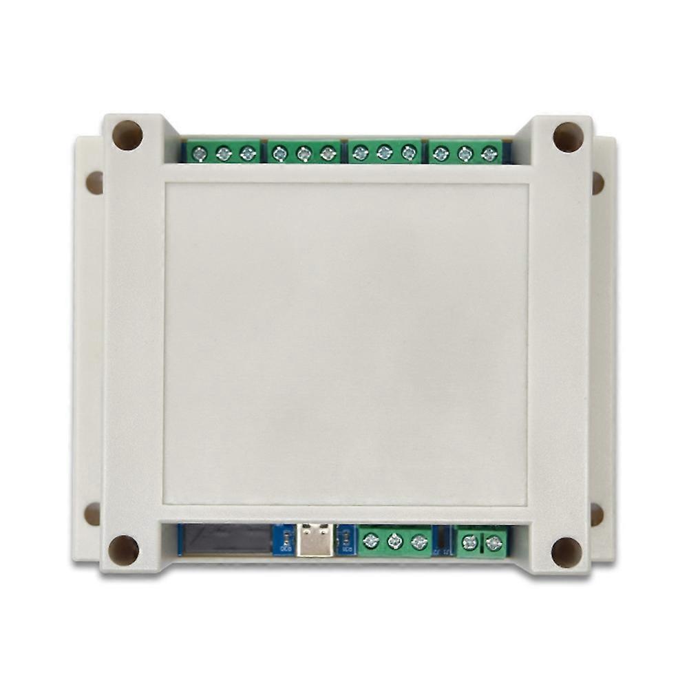 AC/DC ESP32-C5 4-CH Relay Module with Case WiFi 6+Bluetooth Wireless Smart Home IoT Development Board