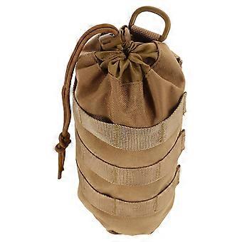 Chocolate Hiking Water Bottle Carrier Bag for Hanging Camping Gear