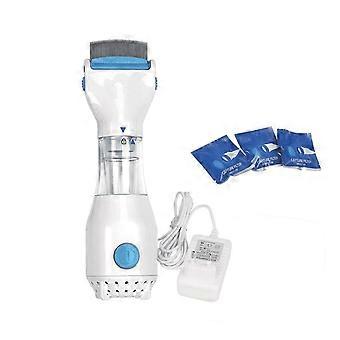 Electric Vacuum Comb for Lice Treatment, Outperforming Combs and Shampoos in Removing Lice and Eggs Remover Hair Comb Vacuums Machine With 3 Filter