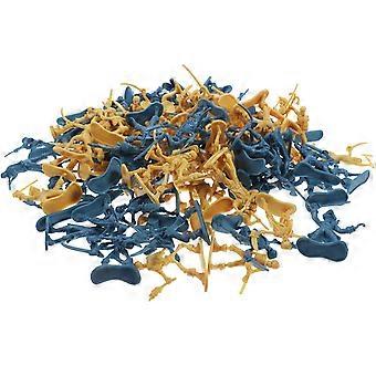 100PCS Pirate Soldier Toys Mini People Models Sand Table Miniature Pirate Soldier