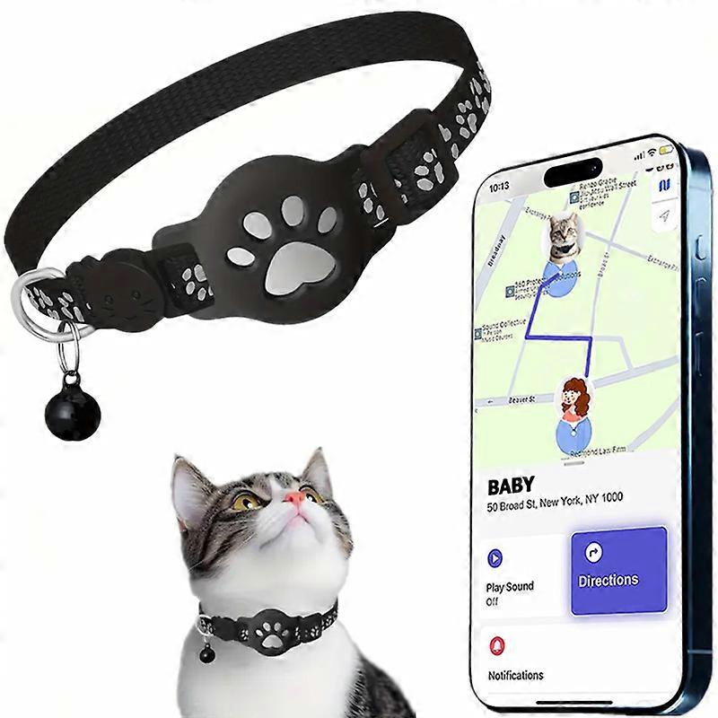 Mini-Tracker Cat Collar for iOS Compatible with Find My Device Pet Supply