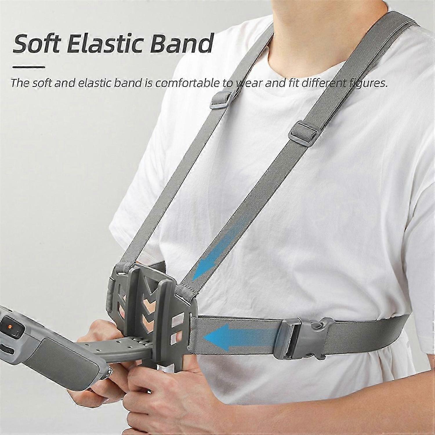SUNNYLIFE Drone Remote Control Bracket Chest Strap For RC PRO