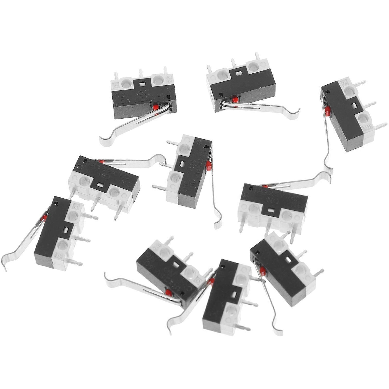 10 Pcs Microswitch Micro Switch Limit Switch Micro Switch 2A 125V AC Micro Switch SPDT Micro Switch