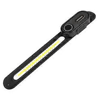 Linterna frontal 3 en 1 para correr bajo lluvia ligera, con correa y carga USB-C.