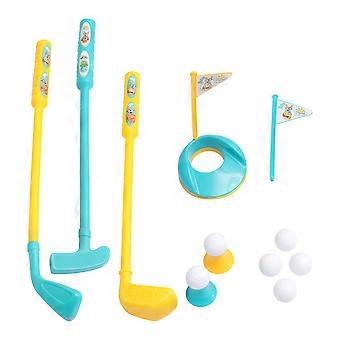 Golf Club Set Indoor Plastic Tool for Children Educational Toy