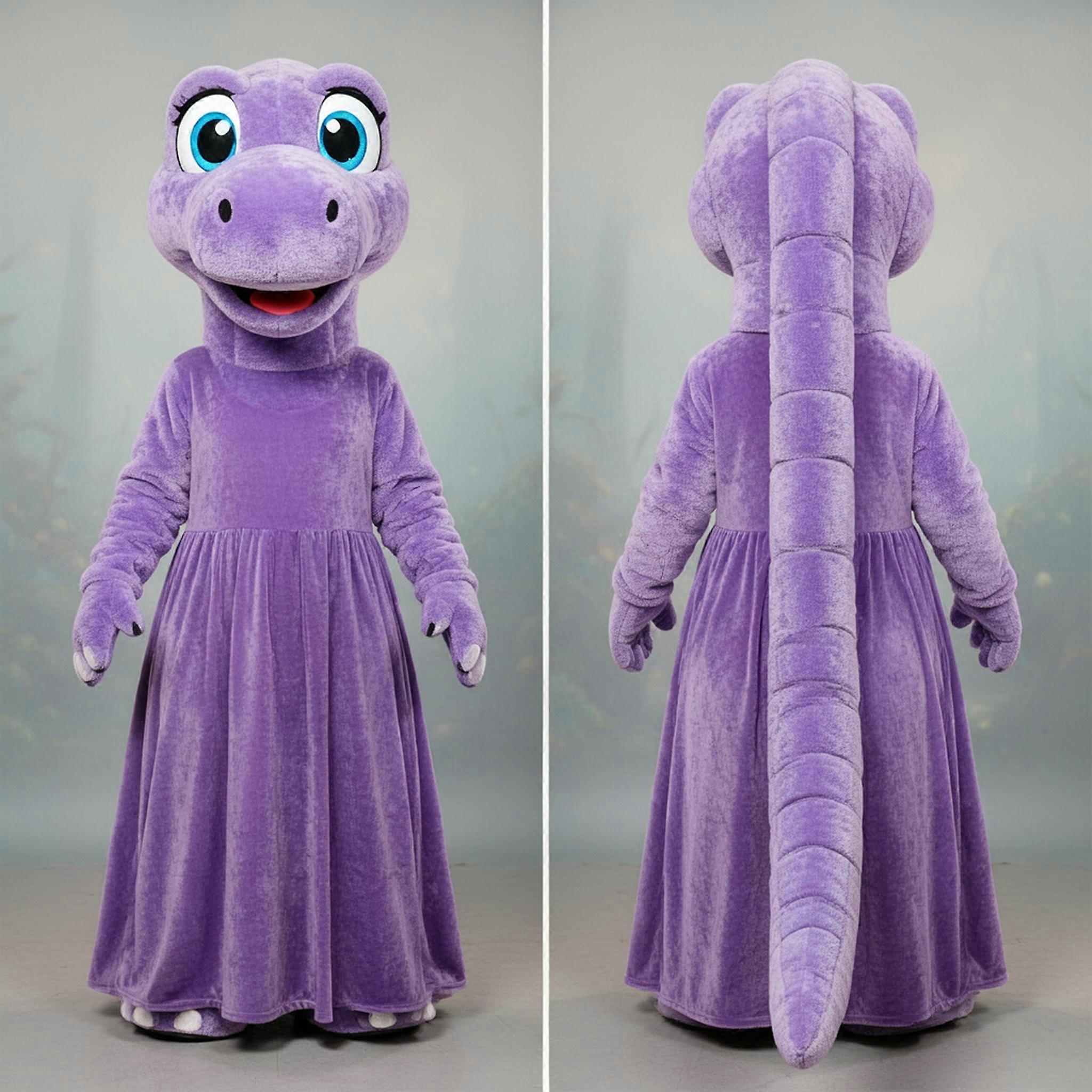 MASTICOT Lavender Flowing Maxi Diplodocus Mascot