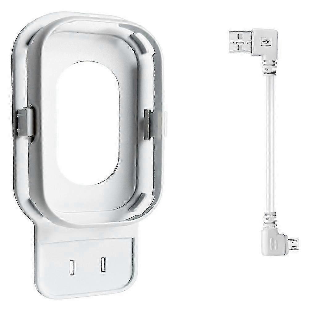 Outlet Wall Mount for Blink Sync Module Core Sync Module Mount for Outdoor/Indoor Security Camera with Short CableWhite szrh21
