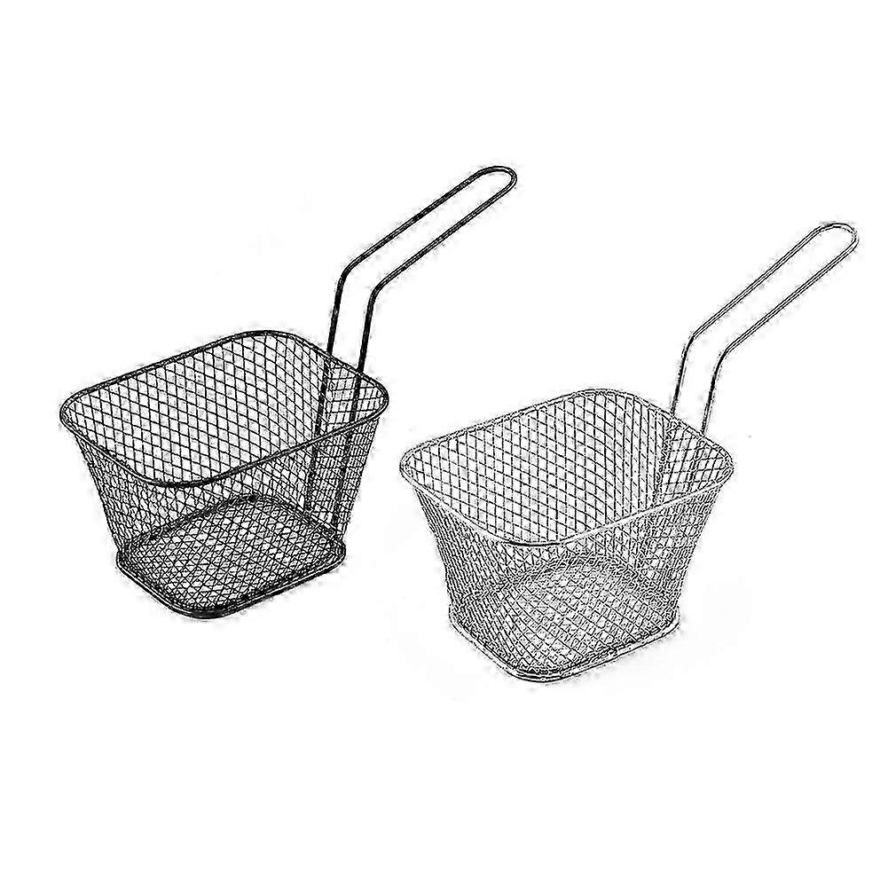 2 Pack Mini Chips Drain Baskets