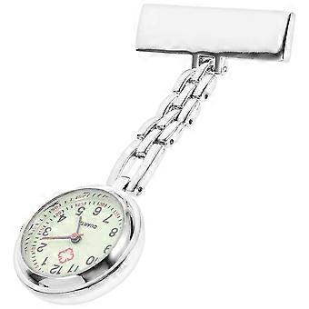 1Pc Krankenschwester Uhr Quarzwerk Uhr Taschenuhr Brosche Clip On Uhr