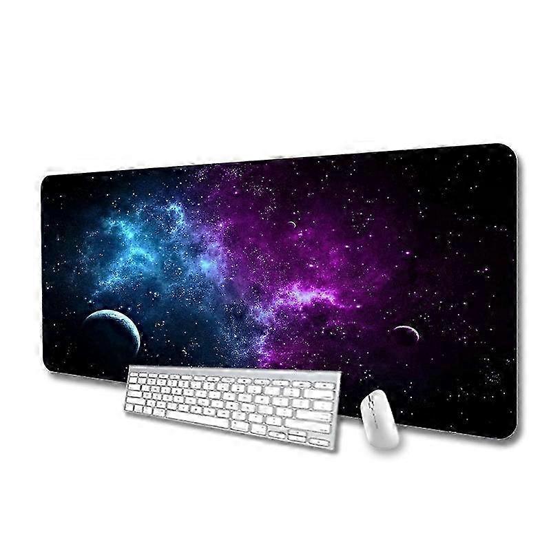 Large Space Moon Mouse & Keyboard Mat