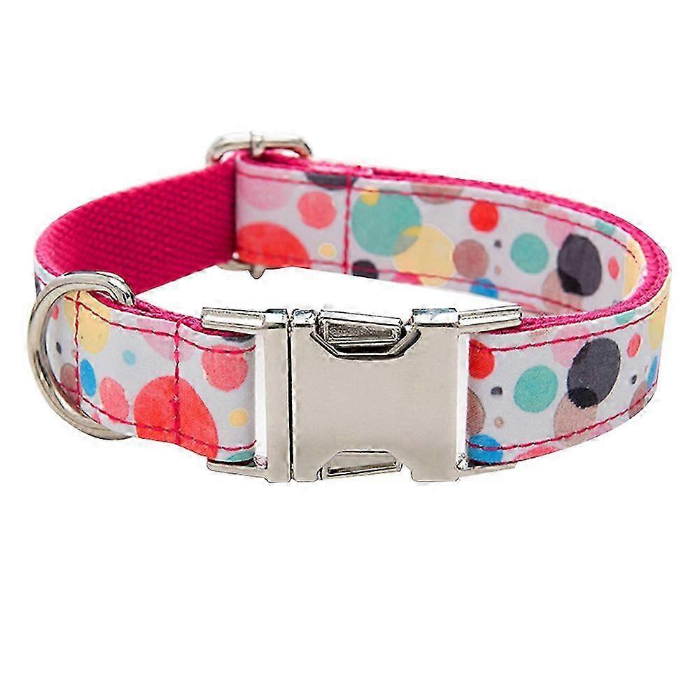 Adjustable Metal Buckle Dog Collar