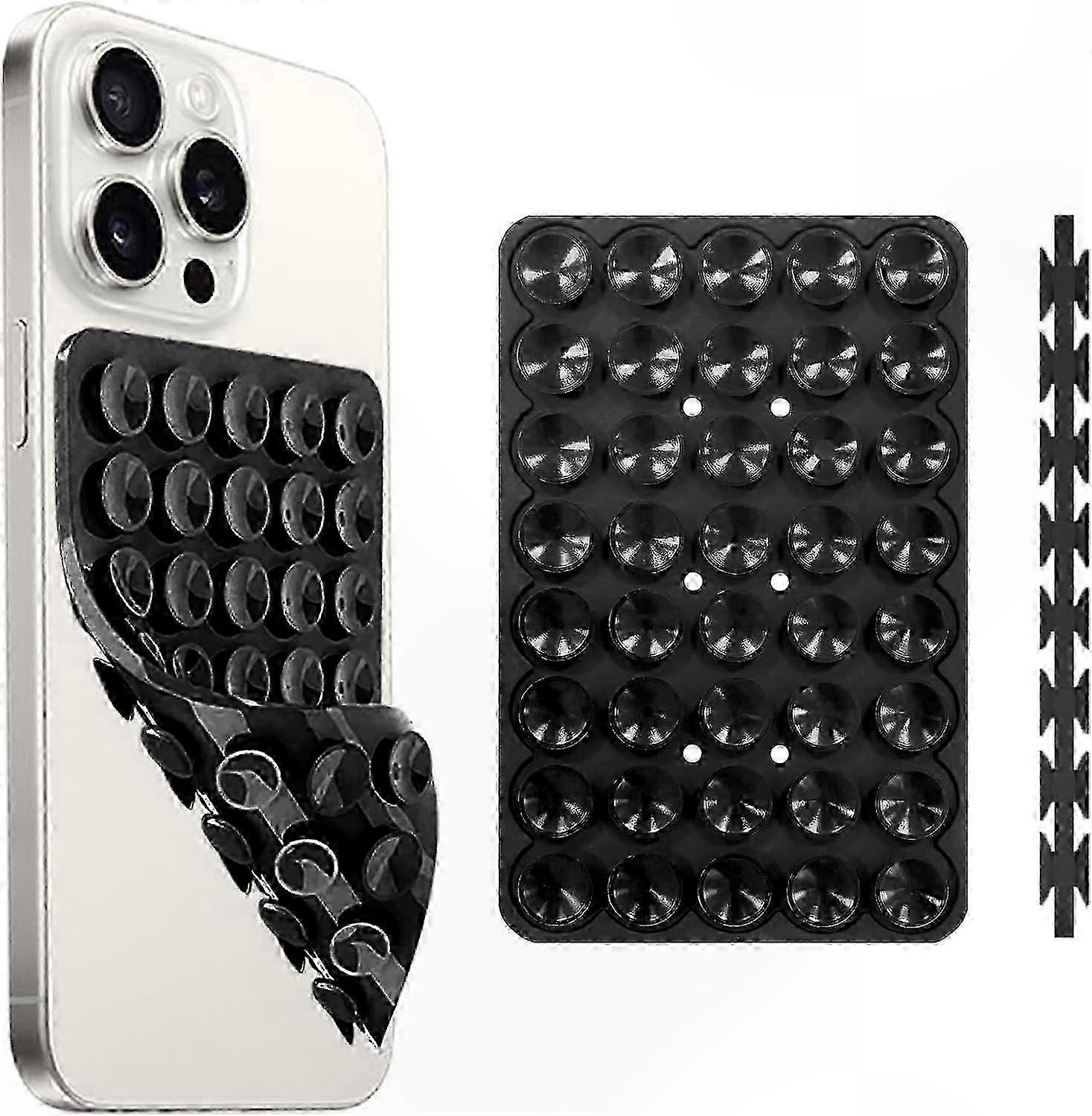 Double-Sided Silicone Suction Mount