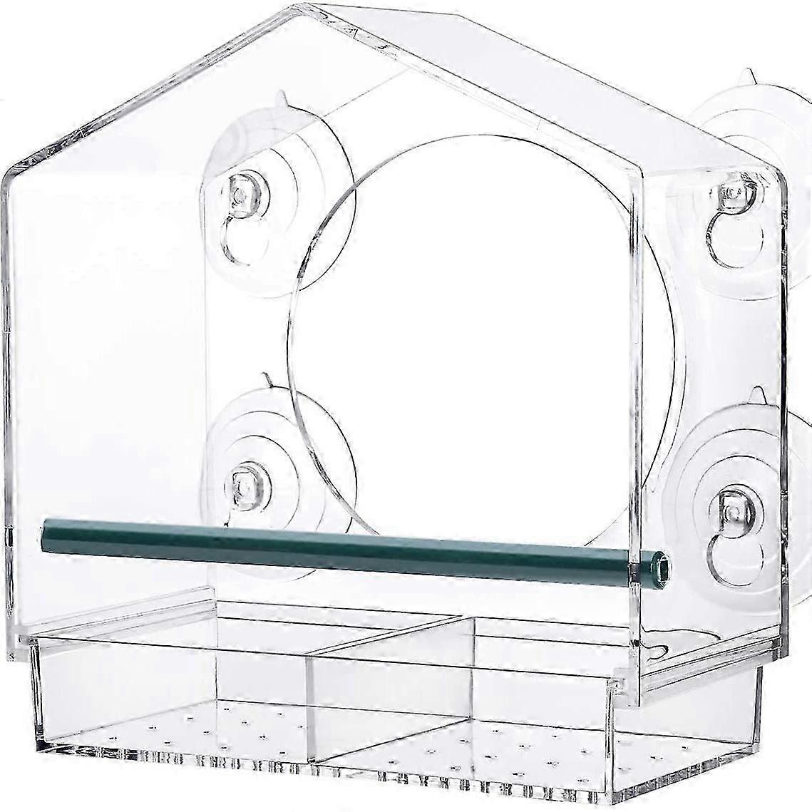 Wall Mounted Clear Acrylic Feeder