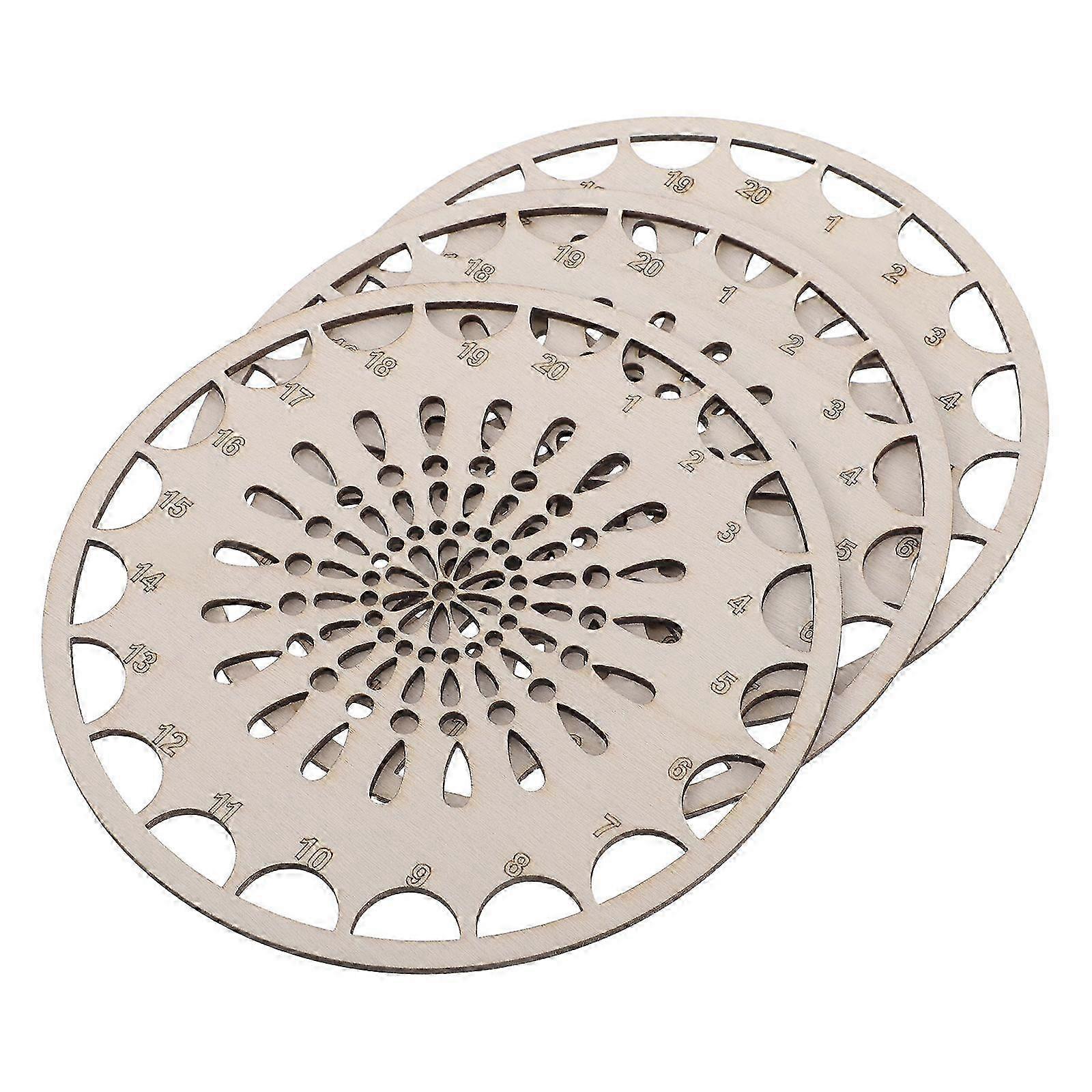 Tangle-Free Wooden Embroidery Thread Tray
