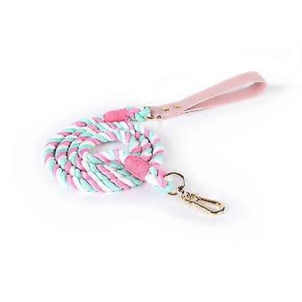 Cotton-PU Knitted Walking Leash