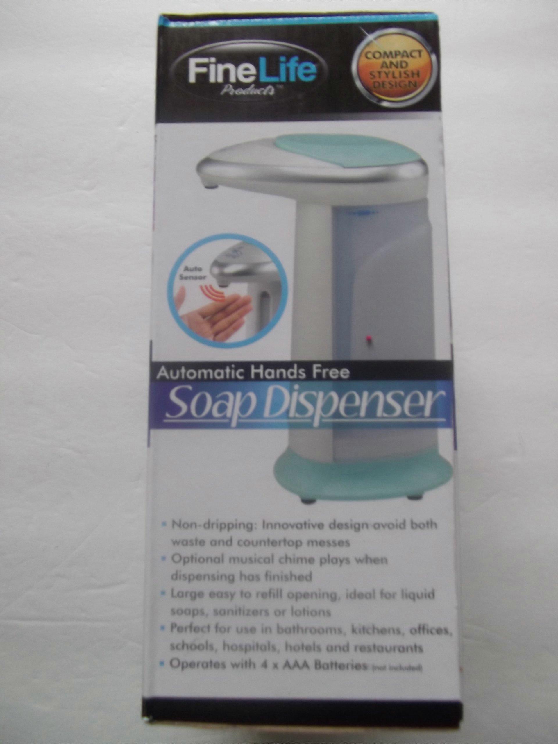 Automatic Soap Dispenser with Motion Sensor for Kitchen and Bathroom, Touchless Smart Dispensing