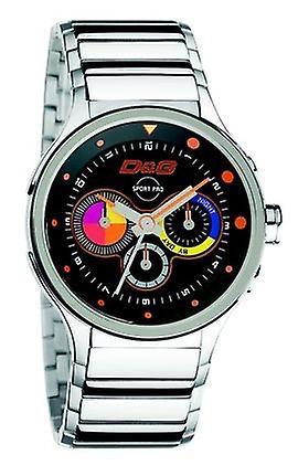 D&g Codename Quartz Analog Man Watch with DW0209 Stainless Steel Bracelet
