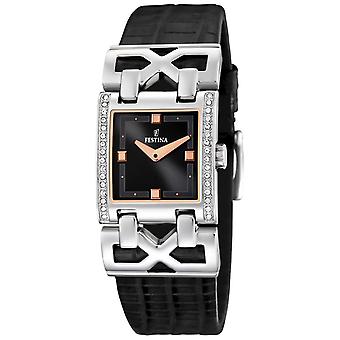 Feast Quartz Analog Women's Watch with Cowhide Bracelet F16465/3