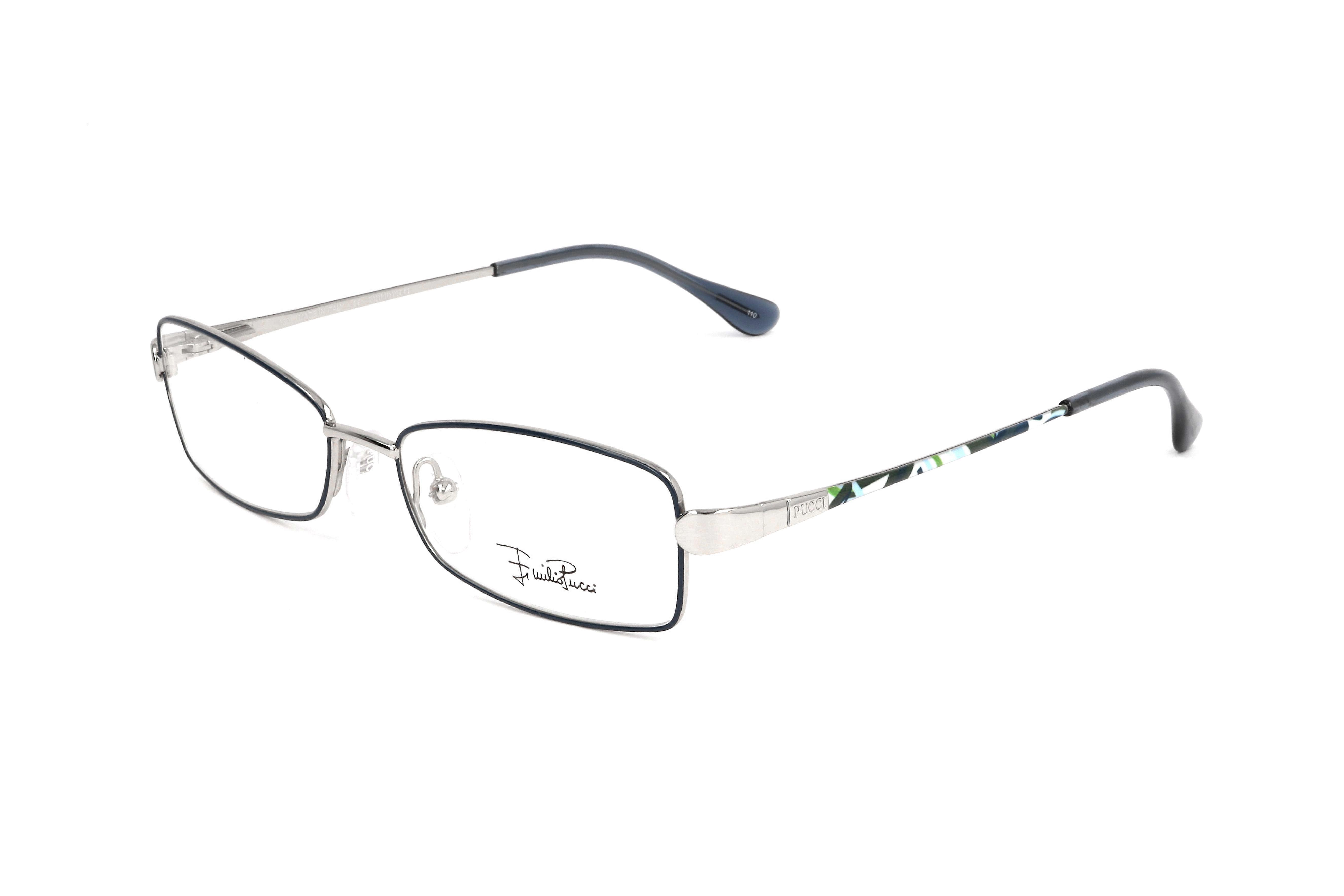 Ladies'Spectacle frame Emilio Pucci EP2142-045 Silver