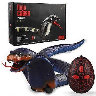 RC Snake Toy with Realistic Slithering Motion, Infrared Remote Control, Fun Gift for Kids and Adults