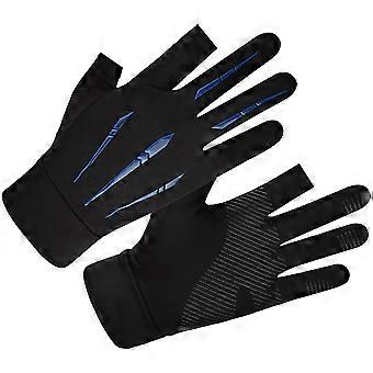 5Pairs Adult Bike Gloves Blue Convenient Riding Gloves Outdoor Supply