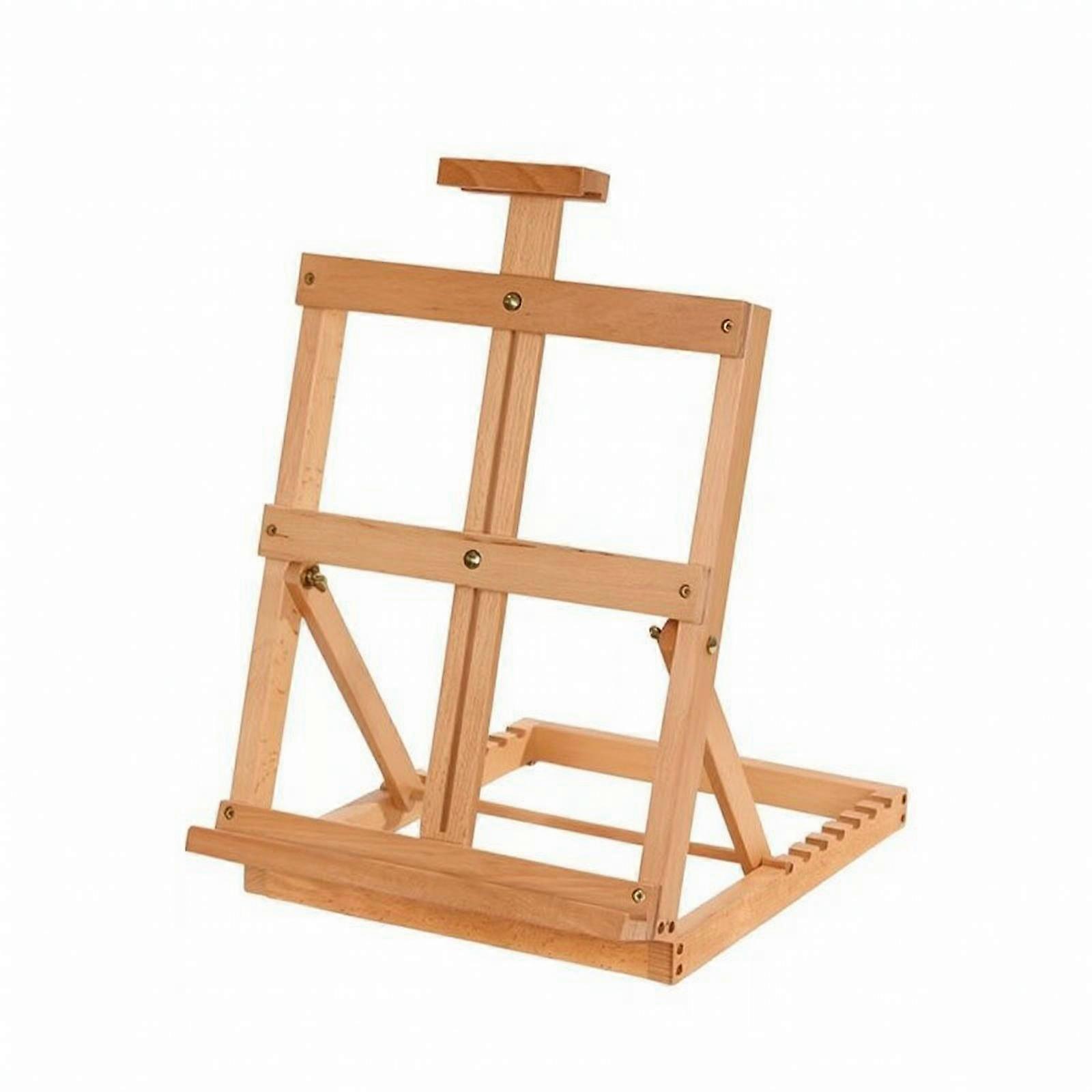 Tabletop Easel with Adjustable Frame | Space-Saving Foldable Design, Stable