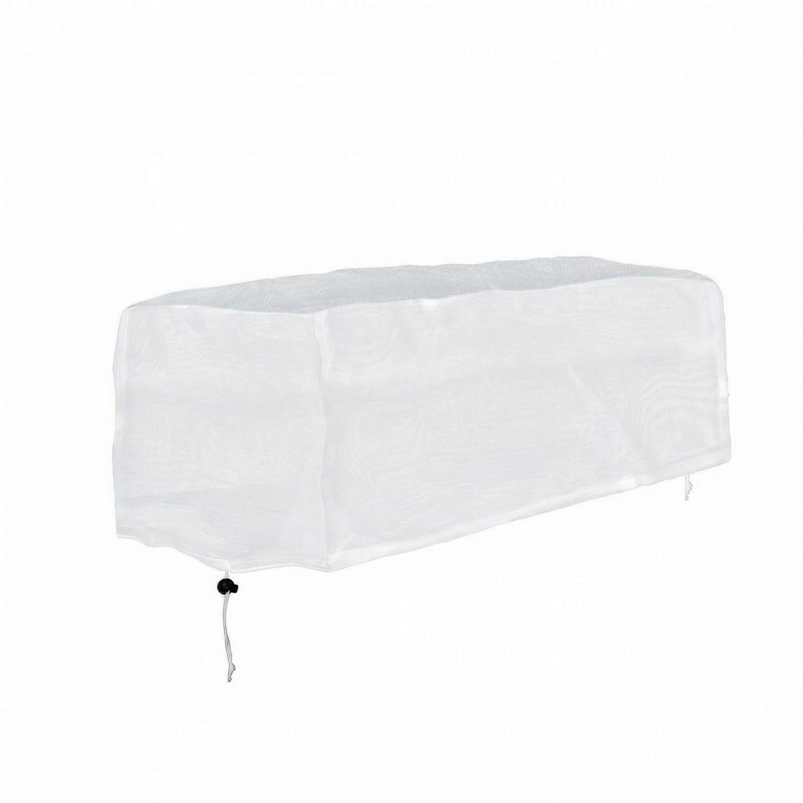 Rectangular Plant Frost Cover Light-Transmitting for Patio Containers