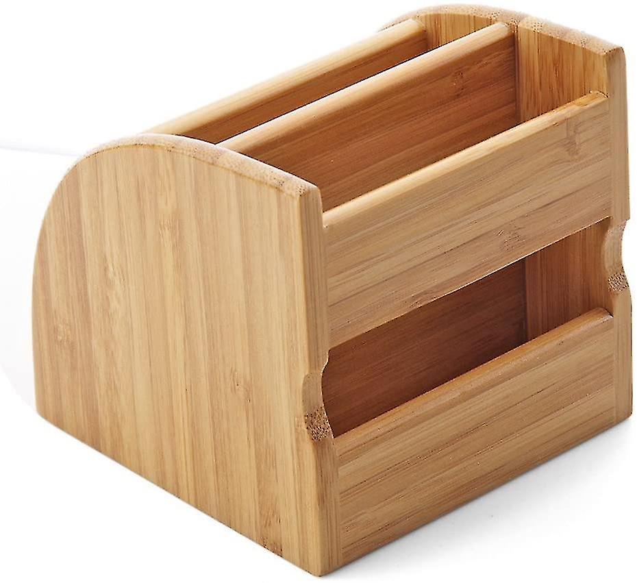 Tv Remote Control Holder Desktop Office Supplies Storage Box